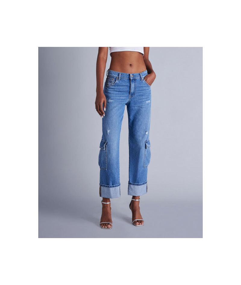  jeans cargo abrasioni
