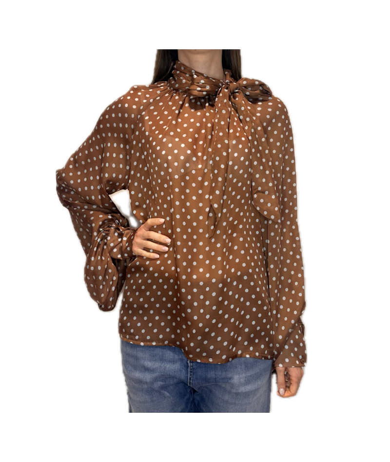  Camicia pois fiocco